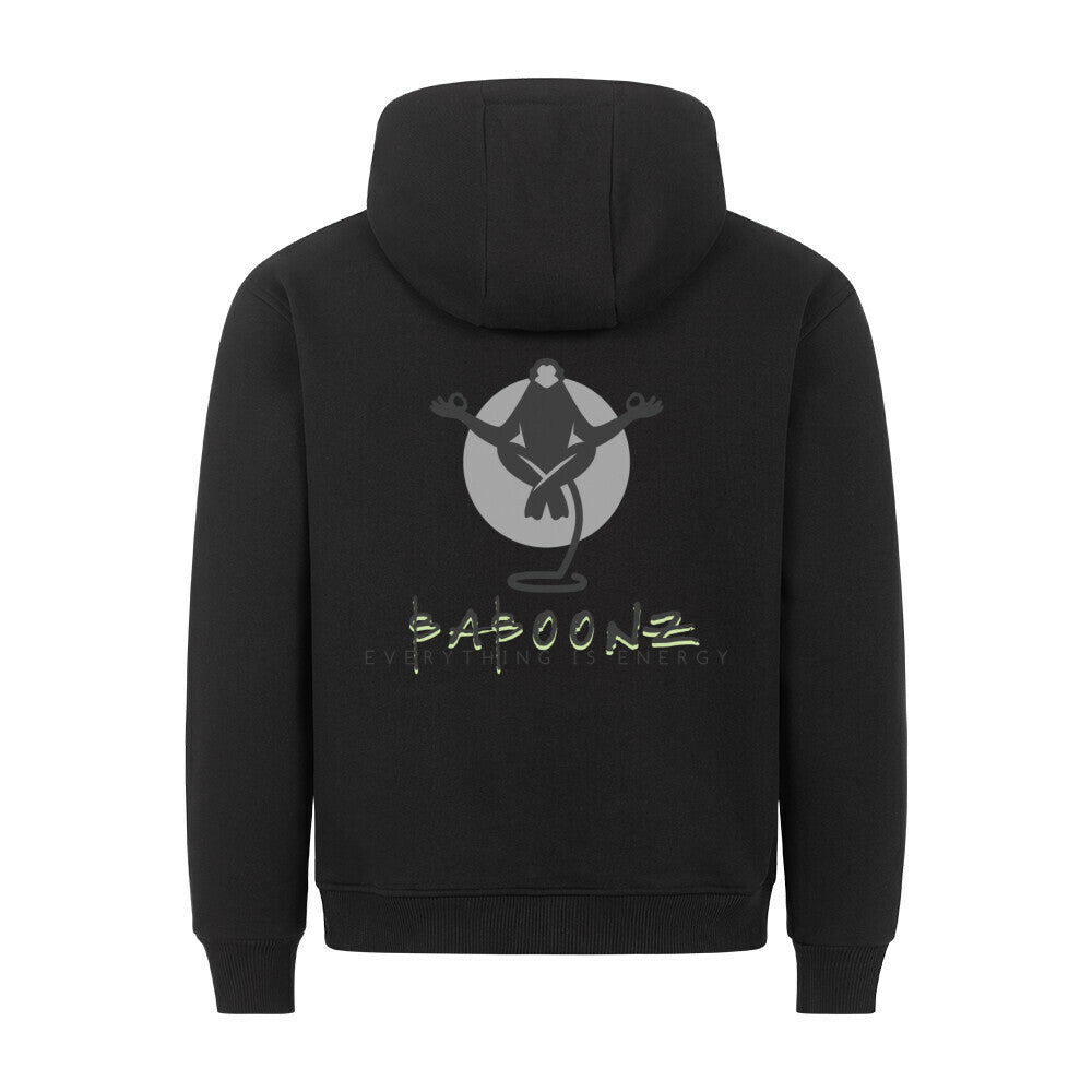 HigherBlanks Premium Hoodie - Mit Taschendruck
