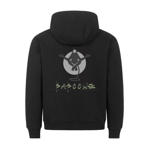 HigherBlanks Premium Hoodie - Mit Taschendruck